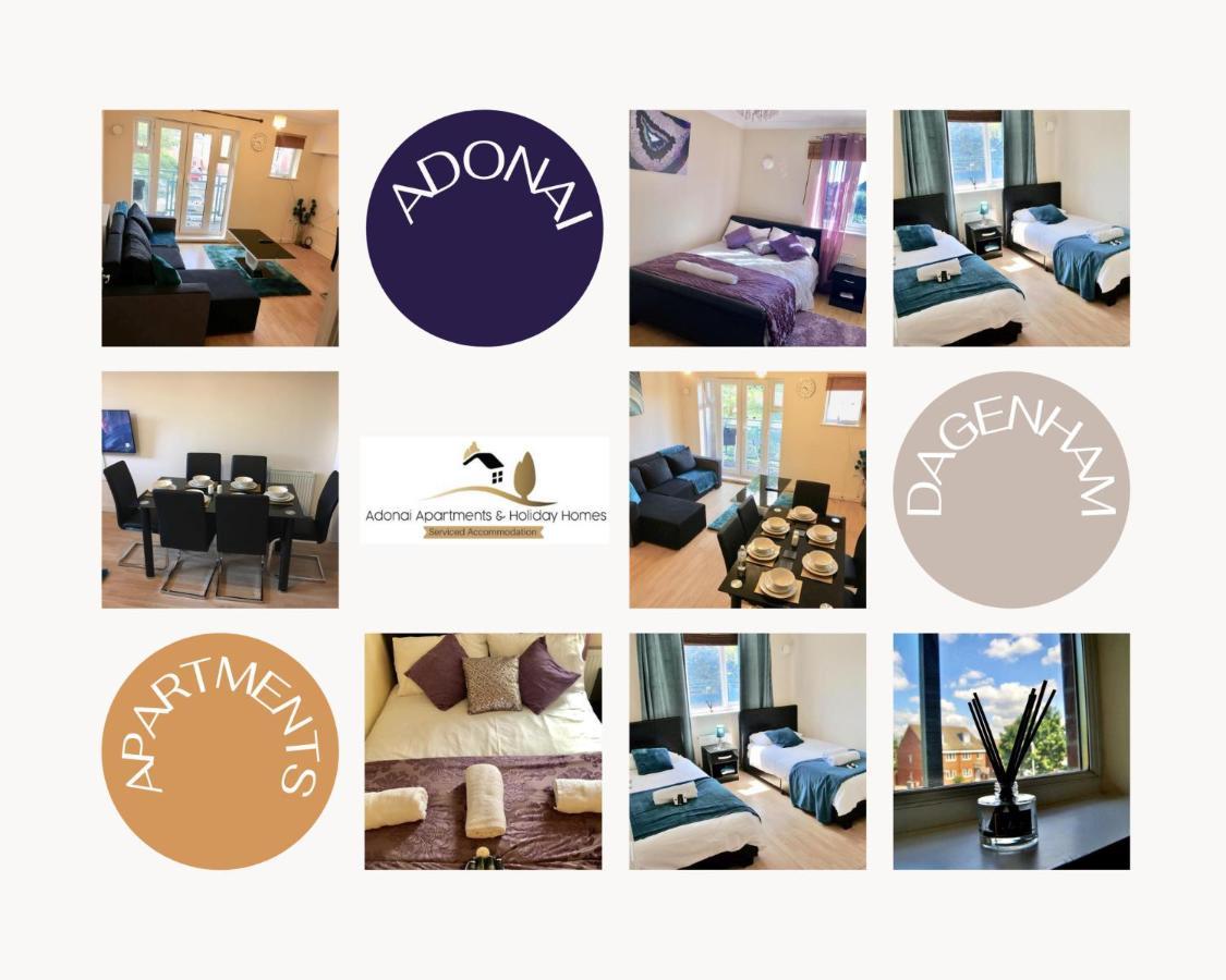 2 Bedroom Apartment At Dagenham , Adonai Serviced Accommodation, Free Wifi And Parking Dış mekan fotoğraf